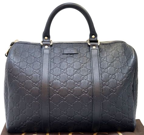 black gucci leather bag|gucci bags black soft leather.